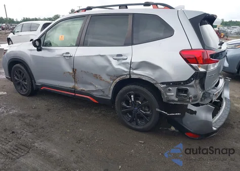 2019 Subaru Forester Sport из США, поврежденный, VIN JF2SKAJC1KH423600